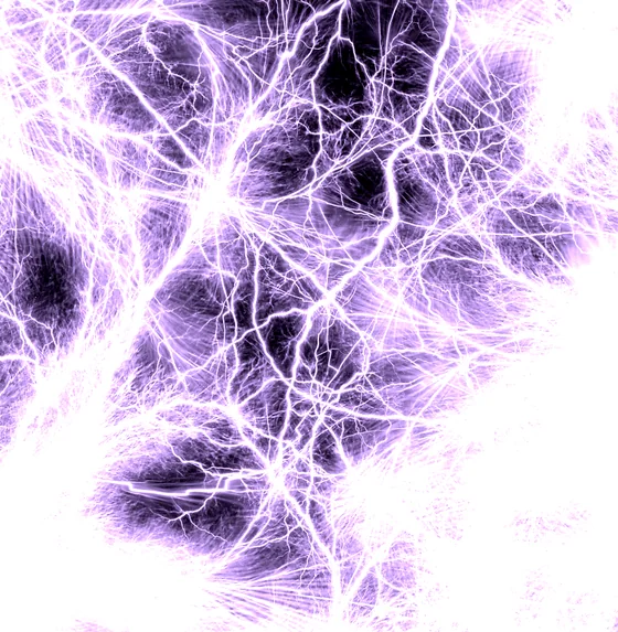 Pure electricity lightning level background